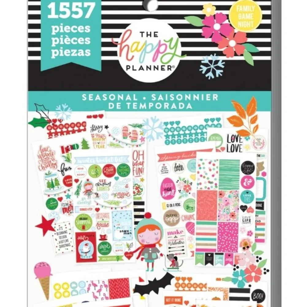 The Happy Planner | Office | Nwt The Happy Planner Seasonal Sticker ...
